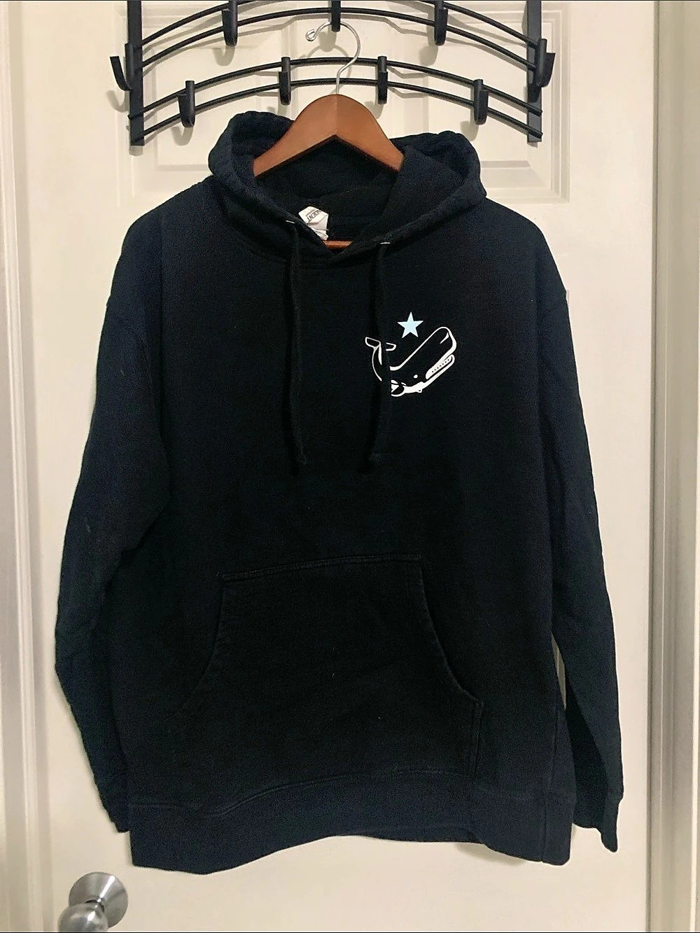 Independent Trading Co. Whalers Brewing Company Logo Hoodie. Large